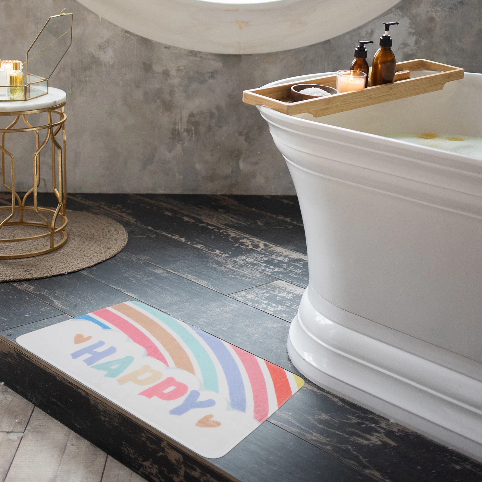 Non-slip Floor Mat Polyester Bathroom Rug Anti-skid Home Decor Absorbent Easy Clean Modern Style Carpet Bath Room Mat
Non-slip Floor Mat Polyester Bathroom Rug Anti-skid Home Decor Absorbent Easy Clean Modern Style Carpet Bath Room Mat