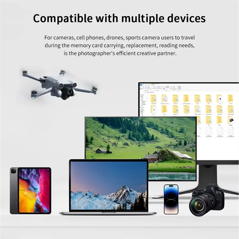 T82C Hot Sale-Desiontal Dk10pro High-Speed SD Card Reader USB 3.1 Type-C SD/TF/SIM Card Carrying Case For Cameras, Smartphones,D
T82C Hot Sale-Desiontal Dk10pro High-Speed SD Card Reader USB 3.1 Type-C SD/TF/SIM Card Carrying Case For Cameras, Smartphones,D