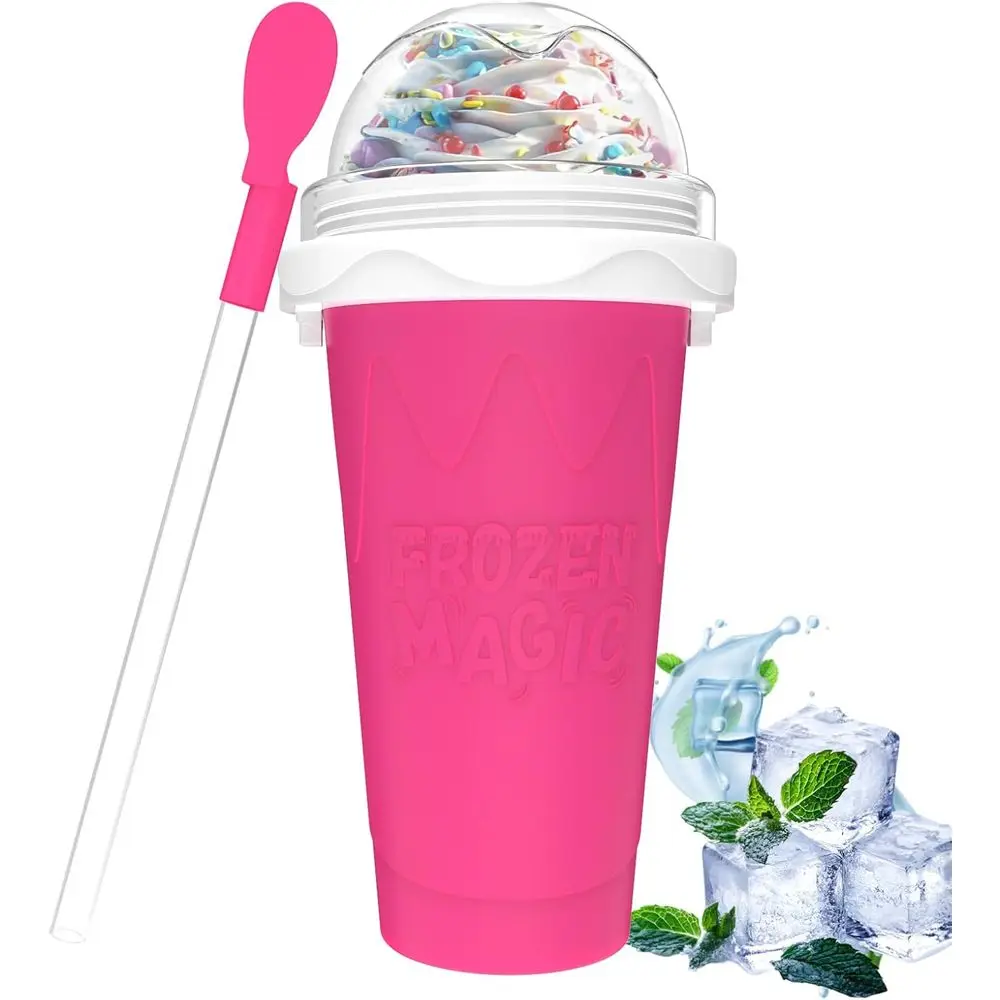 Double Layer Slushie & Milkshake Maker Cups - Quick Frozen Treats for Birthdays and Family
Double Layer Slushie & Milkshake Maker Cups - Quick Frozen Treats for Birthdays and Family