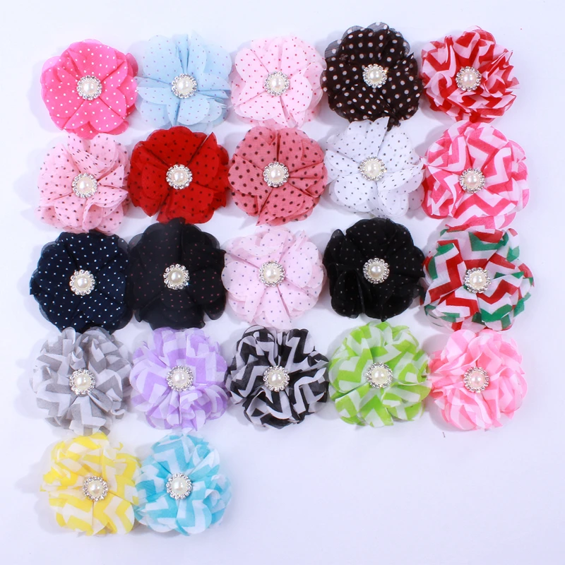 120PCS 5CM Fashion Dot Chiffon Fabric Flowers For Head Wear Plaid Flower For Dress Headbands U Pick Color
120PCS 5CM Fashion Dot Chiffon Fabric Flowers For Head Wear Plaid Flower For Dress Headbands U Pick Color