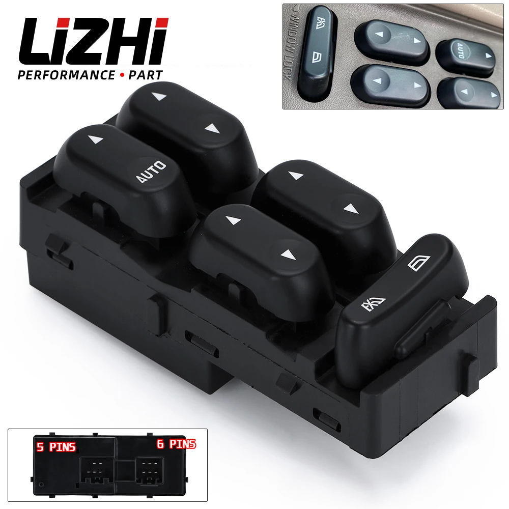 Electric Power Window Master Control Switch Button Console For 01-03 Ford Explorer Sport-Trac(Not Explorer)1L5Z14529AB
Electric Power Window Master Control Switch Button Console For 01-03 Ford Explorer Sport-Trac(Not Explorer)1L5Z14529AB