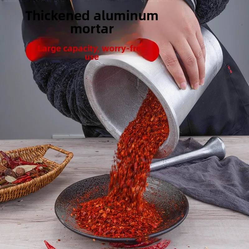 Traditional Large Size Garlic Smashing Pot Aluminum Material Spicy Pepper Paste Grinding Tool Kitchen Cooking Utensil
Traditional Large Size Garlic Smashing Pot Aluminum Material Spicy Pepper Paste Grinding Tool Kitchen Cooking Utensil