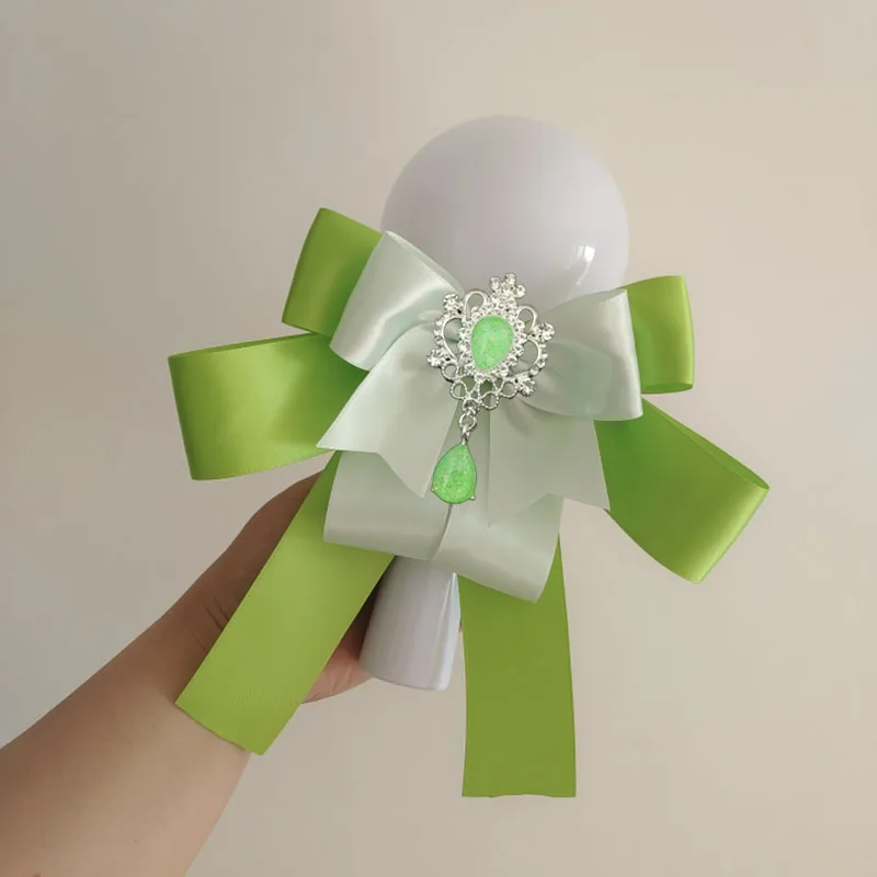 Original Handmade Fluorescent Green Lolita Bow Anime Concert Support Stick Bowkont Hand Light Shirt Collar Flowers Accessory
Original Handmade Fluorescent Green Lolita Bow Anime Concert Support Stick Bowkont Hand Light Shirt Collar Flowers Accessory