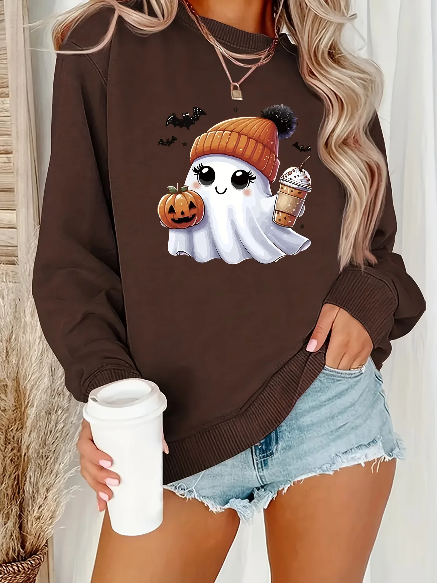 2025 Новая модная детская повседневная спортивная рубашка с круглым вырезом, 3D-призрачный узор на Хэллоуин, повседневная одежда, мягкая текстура
2025 Новая модная детская повседневная спортивная рубашка с круглым вырезом, 3D-призрачный узор на Хэллоуин, повседневная одежда, мягкая текстура