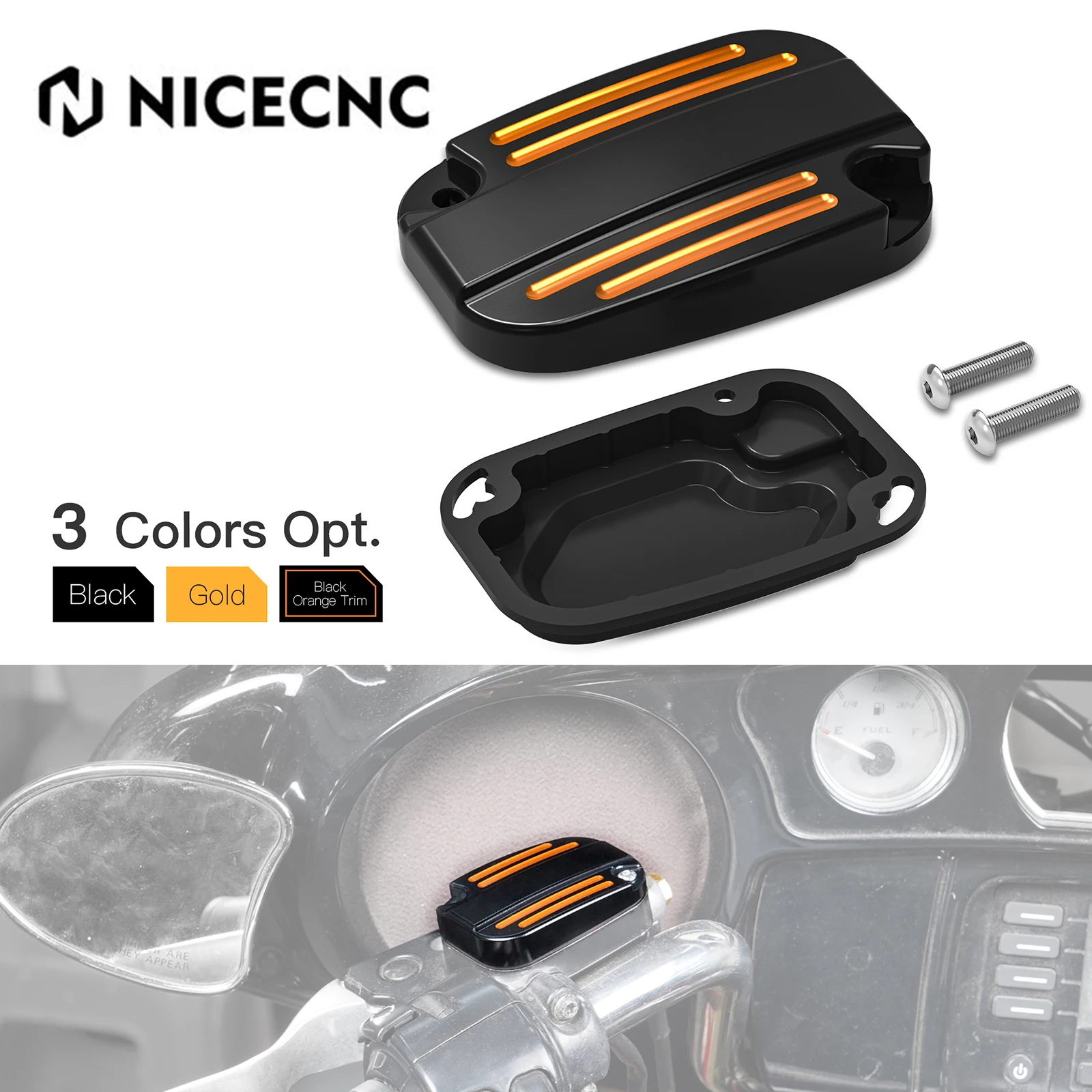 Front Clutch Reservoir Master Cylinder Cover Cap For Harley Road King FLHR 2017-2020 2019 Electra Glide Standard FLHT 2019-2020
Front Clutch Reservoir Master Cylinder Cover Cap For Harley Road King FLHR 2017-2020 2019 Electra Glide Standard FLHT 2019-2020