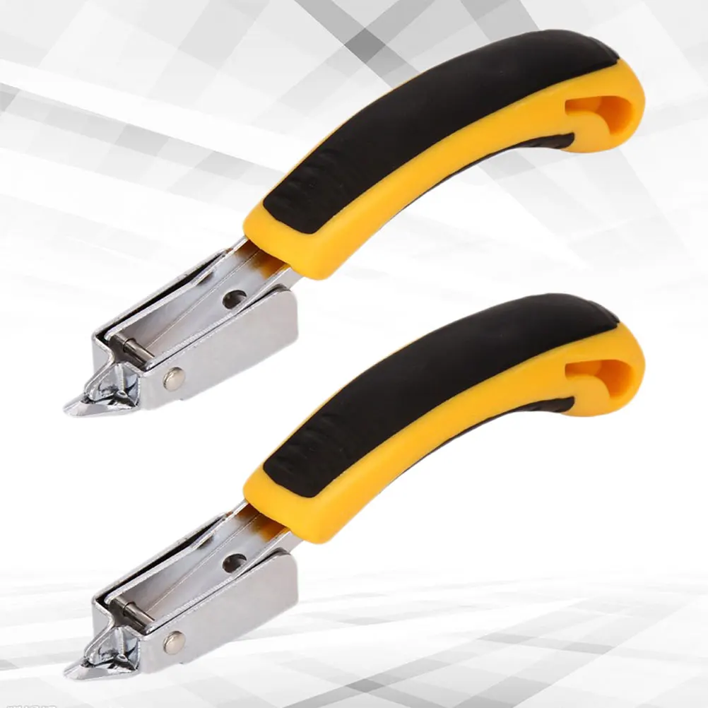 2Pcs Plastic Handle Office Stapler Remover Multifunction Handheld Nail Puller Oil Frame Door Nail Removal Clip
2Pcs Plastic Handle Office Stapler Remover Multifunction Handheld Nail Puller Oil Frame Door Nail Removal Clip