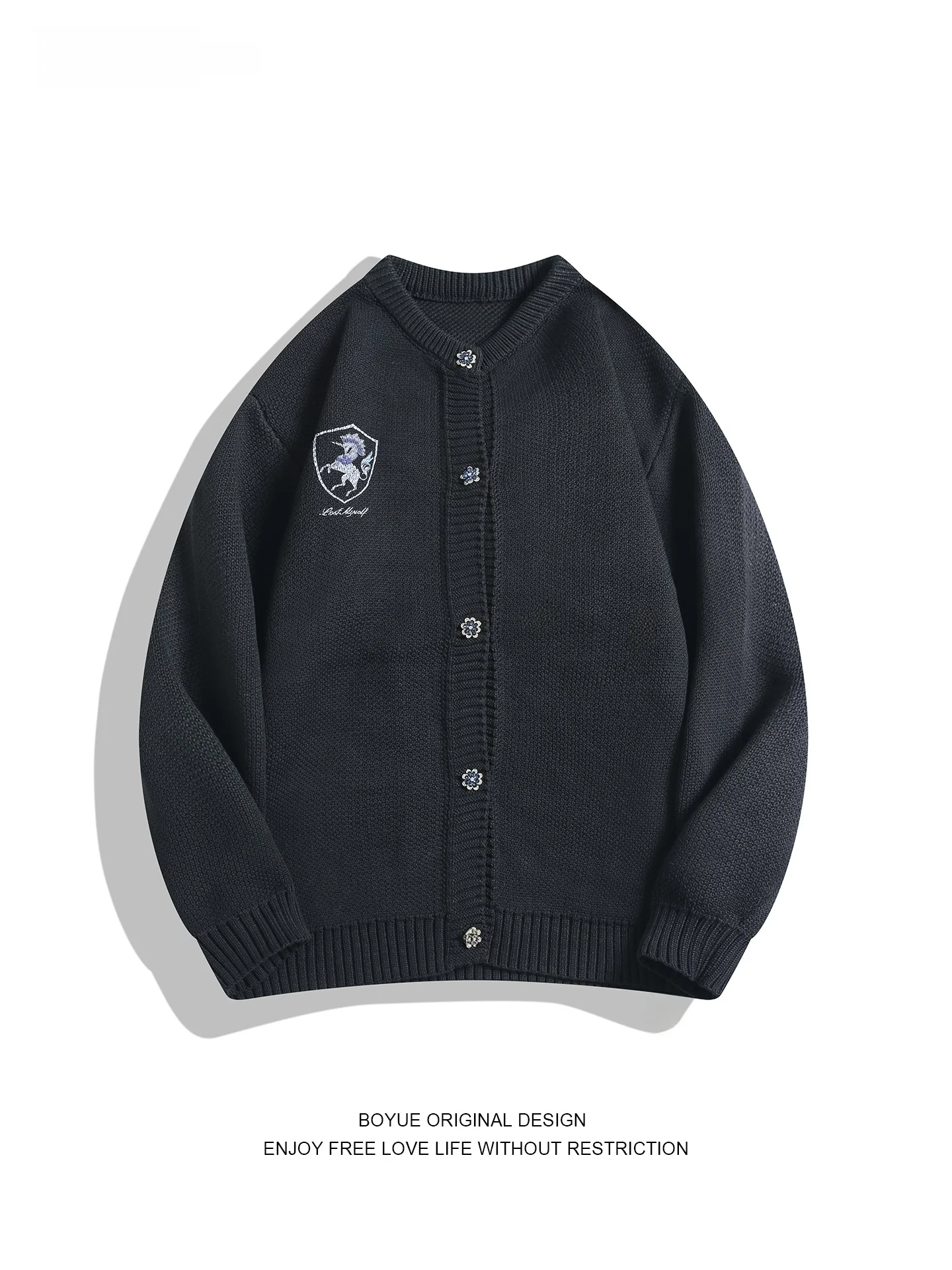 Вязаный кардиган Boyue Autumn Winter Street Style с длинными рукавами, повседневный свитер-пальто для мужчин и женщин
Вязаный кардиган Boyue Autumn Winter Street Style с длинными рукавами, повседневный свитер-пальто для мужчин и женщин