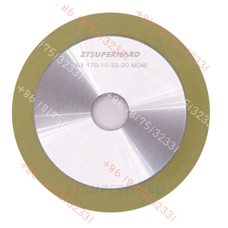 Manufacturer 1A1 14A1 175mm W20 W40 W60 W70 W80 Vitrified Bond Grinding Wheel for Bruting Big Diamond Ceramic Diamond Wheels
Manufacturer 1A1 14A1 175mm W20 W40 W60 W70 W80 Vitrified Bond Grinding Wheel for Bruting Big Diamond Ceramic Diamond Wheels