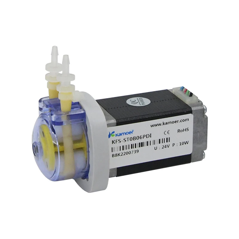 Kamoer KFS-ST 24V Mini Stepper Motor Dosing Pump Sric Acid Water Slient Self-priming Peristaltic Pump for
Kamoer KFS-ST 24V Mini Stepper Motor Dosing Pump Sric Acid Water Slient Self-priming Peristaltic Pump for