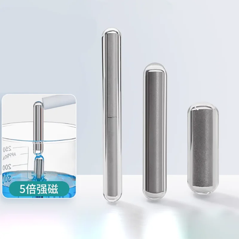 Glass stirrer magnetic rotor high borosilicate glass 9*28mm temperature resistance 500 degree stirrer
Glass stirrer magnetic rotor high borosilicate glass 9*28mm temperature resistance 500 degree stirrer