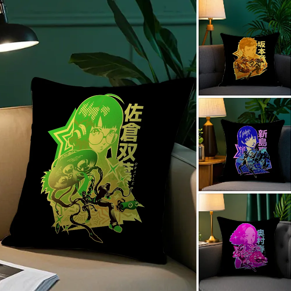 Anime P-Persona 5 Pillow Case Plush Fabric Soft Pillowcase Double Sided Print Sofa Cushion Cover Throw
Anime P-Persona 5 Pillow Case Plush Fabric Soft Pillowcase Double Sided Print Sofa Cushion Cover Throw