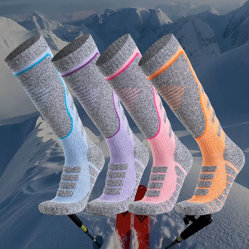 Soft Cozy Knee High Ski Socks Warm Breathable Wear-resistant Riding Hiking Running Outdoor Sport Compression Socks for Women Men
Soft Cozy Knee High Ski Socks Warm Breathable Wear-resistant Riding Hiking Running Outdoor Sport Compression Socks for Women Men