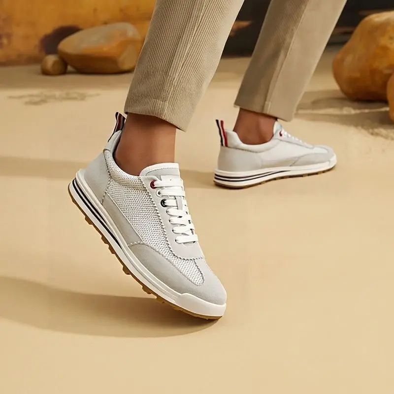 2025 New Men's Golf Shoes Summer Breathable Fitness Sneakers Men's Brand Walking Shoes Mens Non-slip Golf Training Shoes
2025 New Men's Golf Shoes Summer Breathable Fitness Sneakers Men's Brand Walking Shoes Mens Non-slip Golf Training Shoes