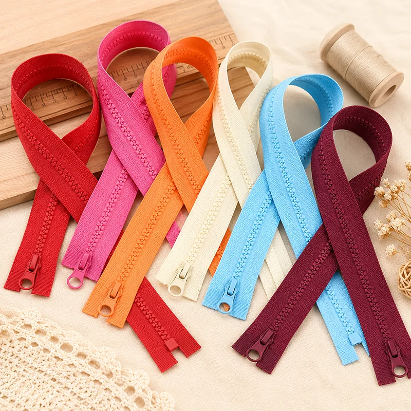 5/10Pcs 40-120cm 5# Open End Resin Zippers Long Separating Zip for Luggage Tent Garment Jacket Sewing Repair DIY Accessory Kit
5/10Pcs 40-120cm 5# Open End Resin Zippers Long Separating Zip for Luggage Tent Garment Jacket Sewing Repair DIY Accessory Kit