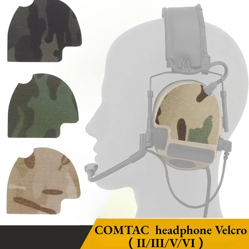 COMTAC Series Camouflage Headset Magic Sticker(II/III/V/VI) Easy to Use, Magic Tape Bonding
COMTAC Series Camouflage Headset Magic Sticker(II/III/V/VI) Easy to Use, Magic Tape Bonding