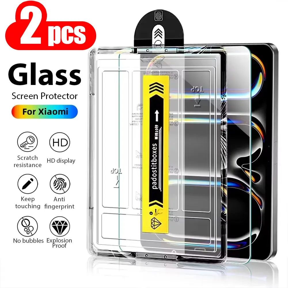 2PCS Auto Install Screen Protector For Xiaomi Redmi Pad 7 8 Pro 6 5 6s 7s 2 11' 10.6 8.8 SE 11 8.7 Protective Tempered Glass
2PCS Auto Install Screen Protector For Xiaomi Redmi Pad 7 8 Pro 6 5 6s 7s 2 11' 10.6 8.8 SE 11 8.7 Protective Tempered Glass
