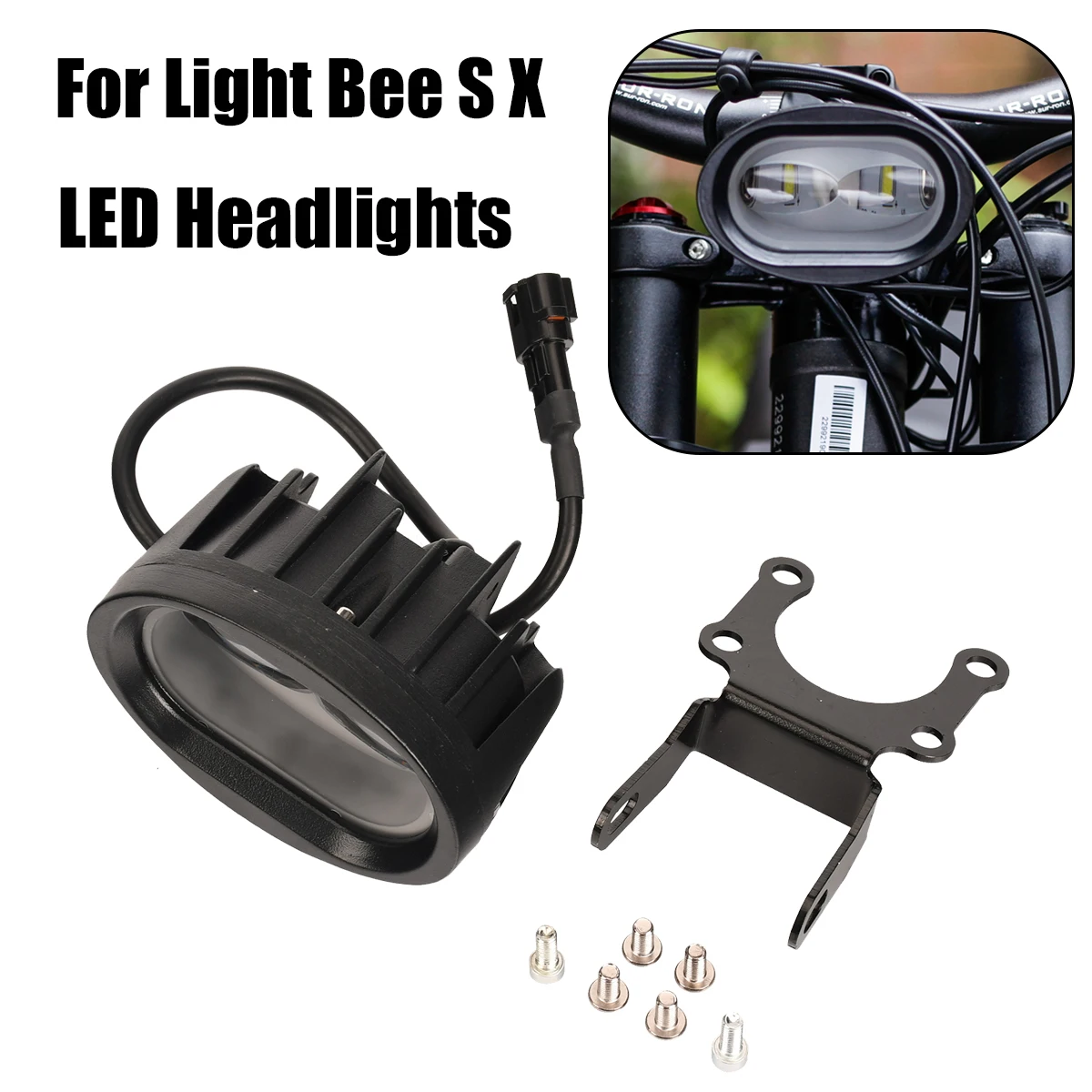 for Surron Light Bee Accessories Motorcycle Front Headlight Switch with Bracket Plug Motocross Parts for SURRON Electric Bike
for Surron Light Bee Accessories Motorcycle Front Headlight Switch with Bracket Plug Motocross Parts for SURRON Electric Bike