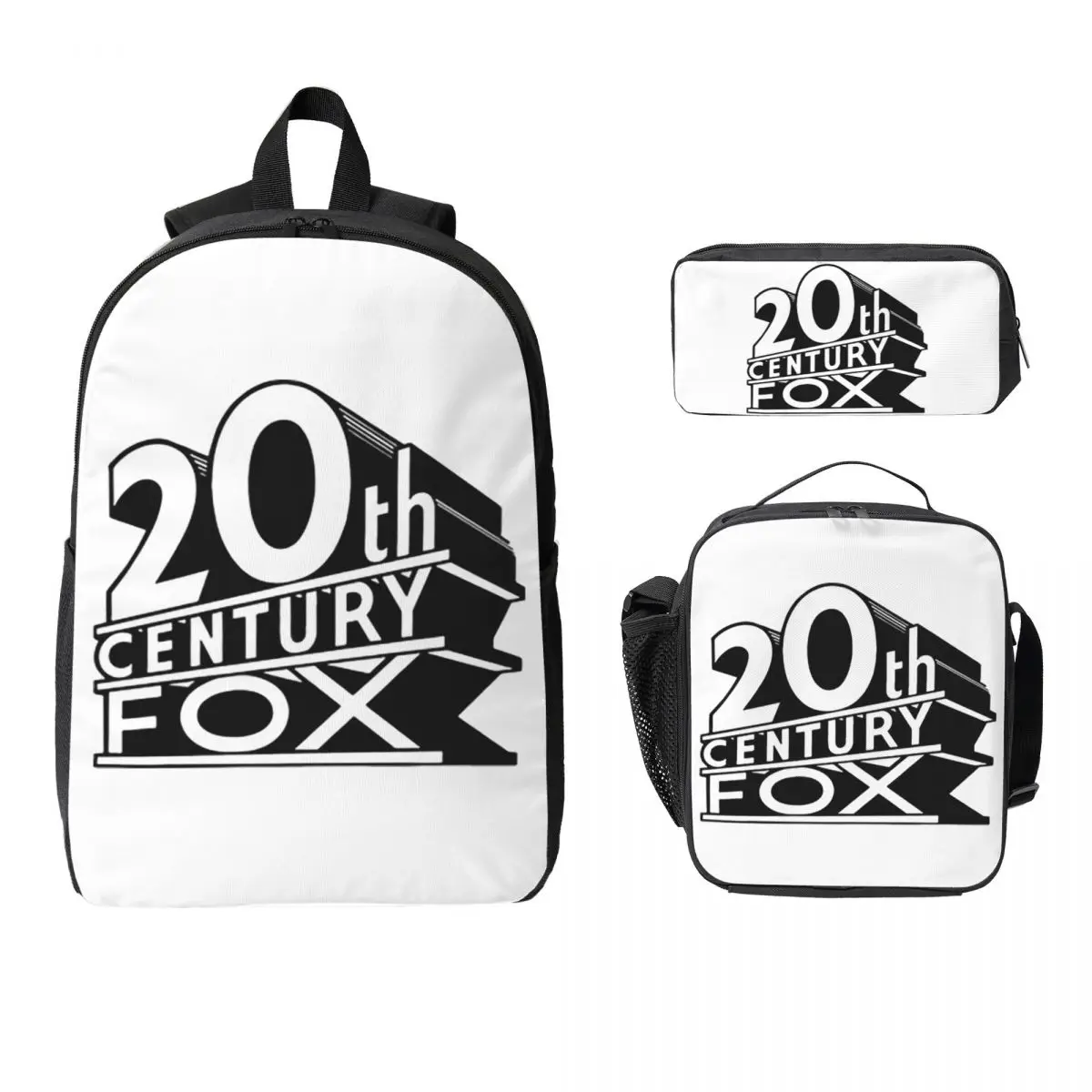 20th Century Fox Backpack Boys Girls BookBag School Bag Laptop Shoulder Bags 3ps Insulated Lunch Bag Pencil Case
20th Century Fox Backpack Boys Girls BookBag School Bag Laptop Shoulder Bags 3ps Insulated Lunch Bag Pencil Case