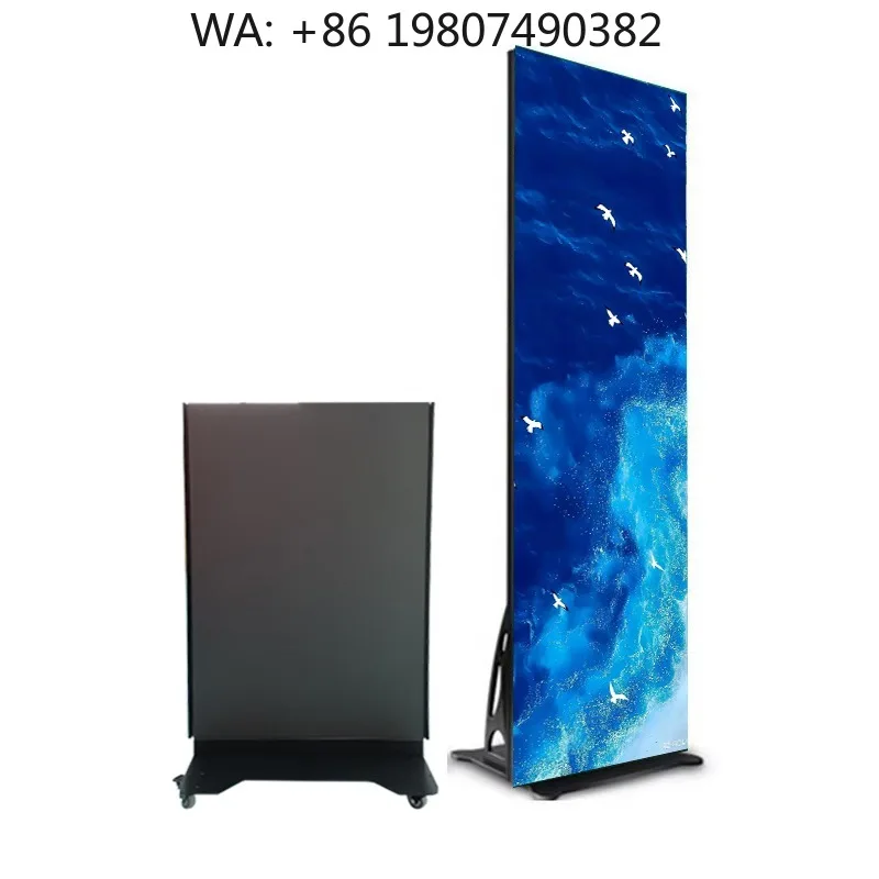 P1.53 500cd/m High Brightness Full Color LED Poster Screen Floor Standing Ultra HD Indoor Display for Retail Store Commercial Br
P1.53 500cd/m High Brightness Full Color LED Poster Screen Floor Standing Ultra HD Indoor Display for Retail Store Commercial Br