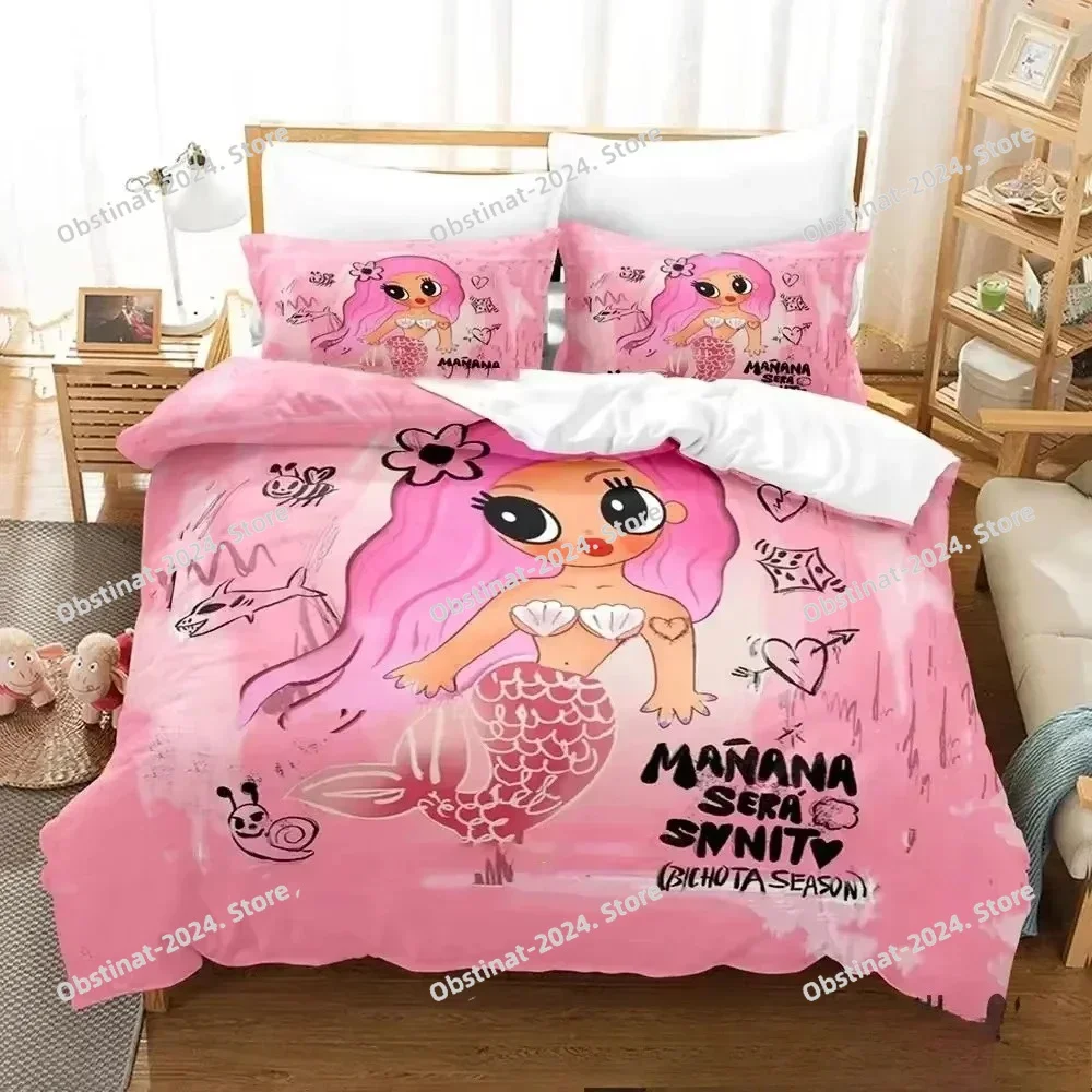 Karol G Manana Sera Bonito Bichota Bedding Set Printed Duvet Cover Sheet Pillowcase Bed Soft Quilt Cover Full Queen King Size
Karol G Manana Sera Bonito Bichota Bedding Set Printed Duvet Cover Sheet Pillowcase Bed Soft Quilt Cover Full Queen King Size