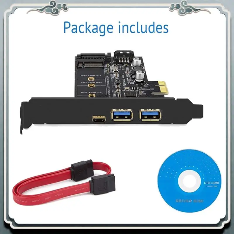 Премиум-карта 3X PCI-E — USB 3.0 PCI Express, включает 1 USB C и 2 порта USB A, адаптер M.2 NVME — Pcie 3.0 с кронштейном
Премиум-карта 3X PCI-E — USB 3.0 PCI Express, включает 1 USB C и 2 порта USB A, адаптер M.2 NVME — Pcie 3.0 с кронштейном
