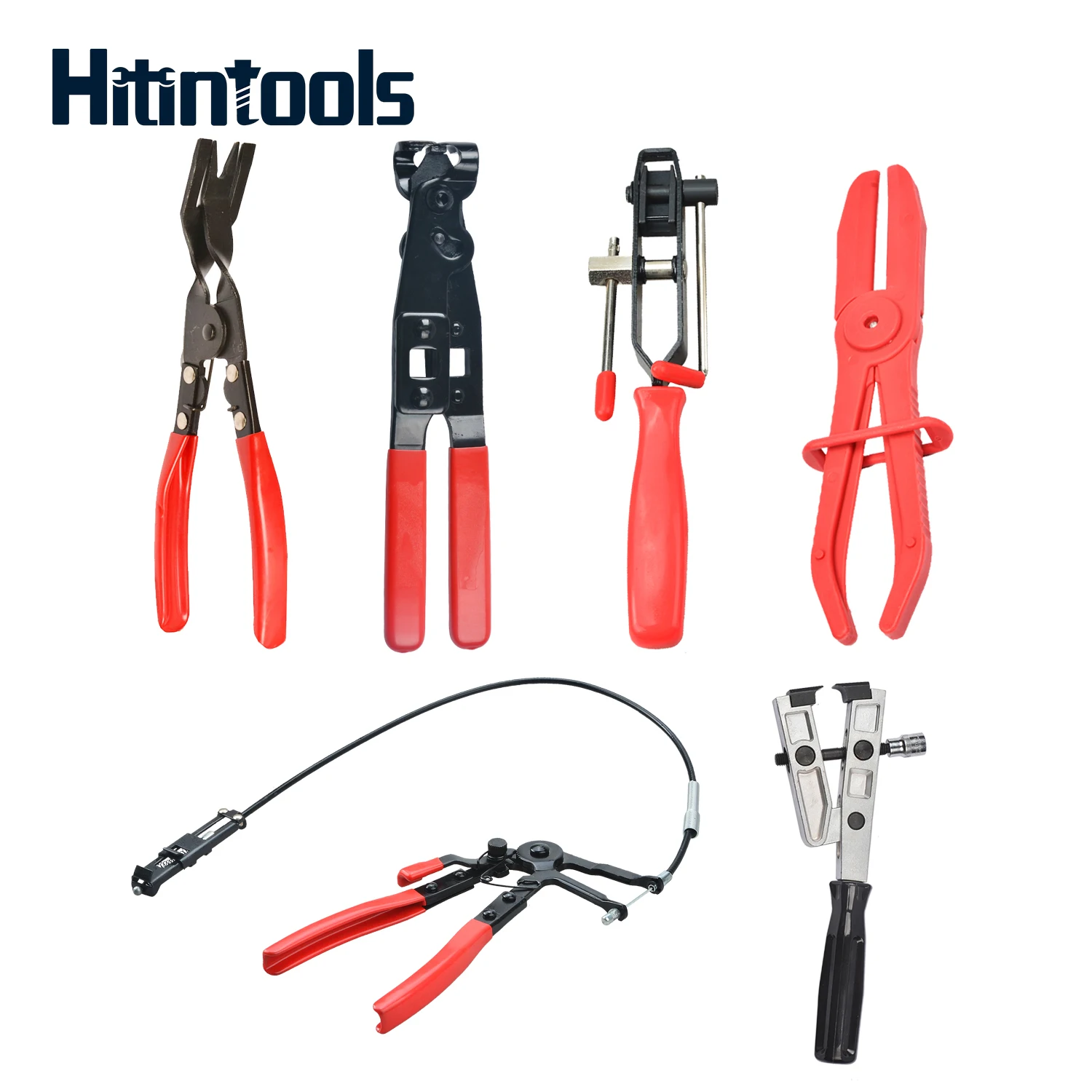 Cable Type Flexible Wire Stipper Long Reach Hose Clamp Pliers Circlip Pliers Forceps Multi Car Repair Removal Hand Tool Set
Cable Type Flexible Wire Stipper Long Reach Hose Clamp Pliers Circlip Pliers Forceps Multi Car Repair Removal Hand Tool Set