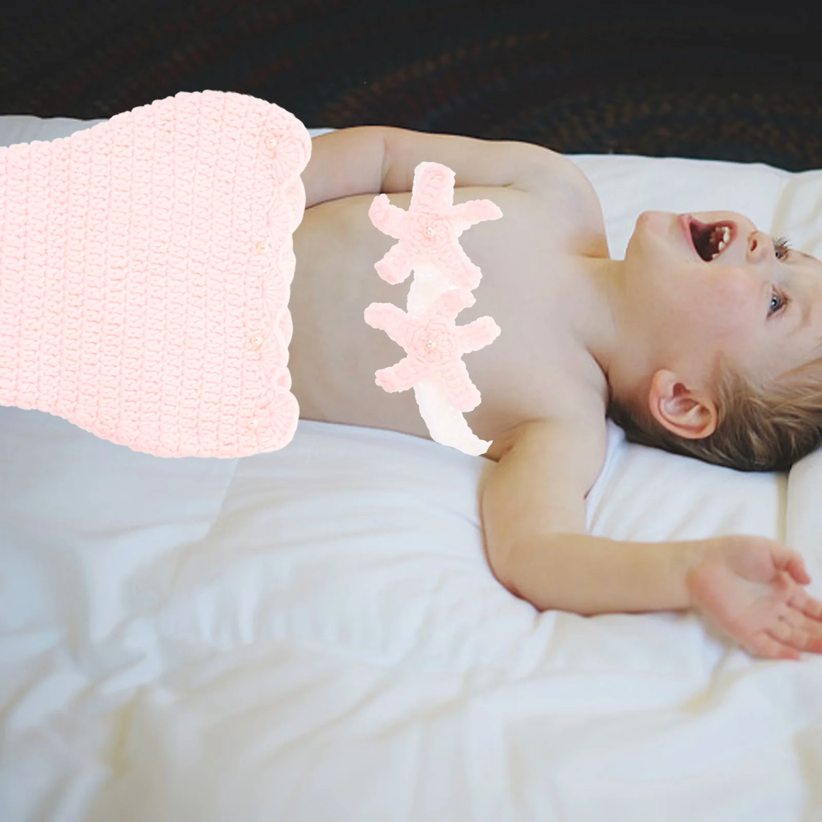 Mermaid Tail Suits Baby Photography Props Infant Cosplay Set Durable Non Fading Adorable Shape Newborn Photo Studio Accessories
Mermaid Tail Suits Baby Photography Props Infant Cosplay Set Durable Non Fading Adorable Shape Newborn Photo Studio Accessories