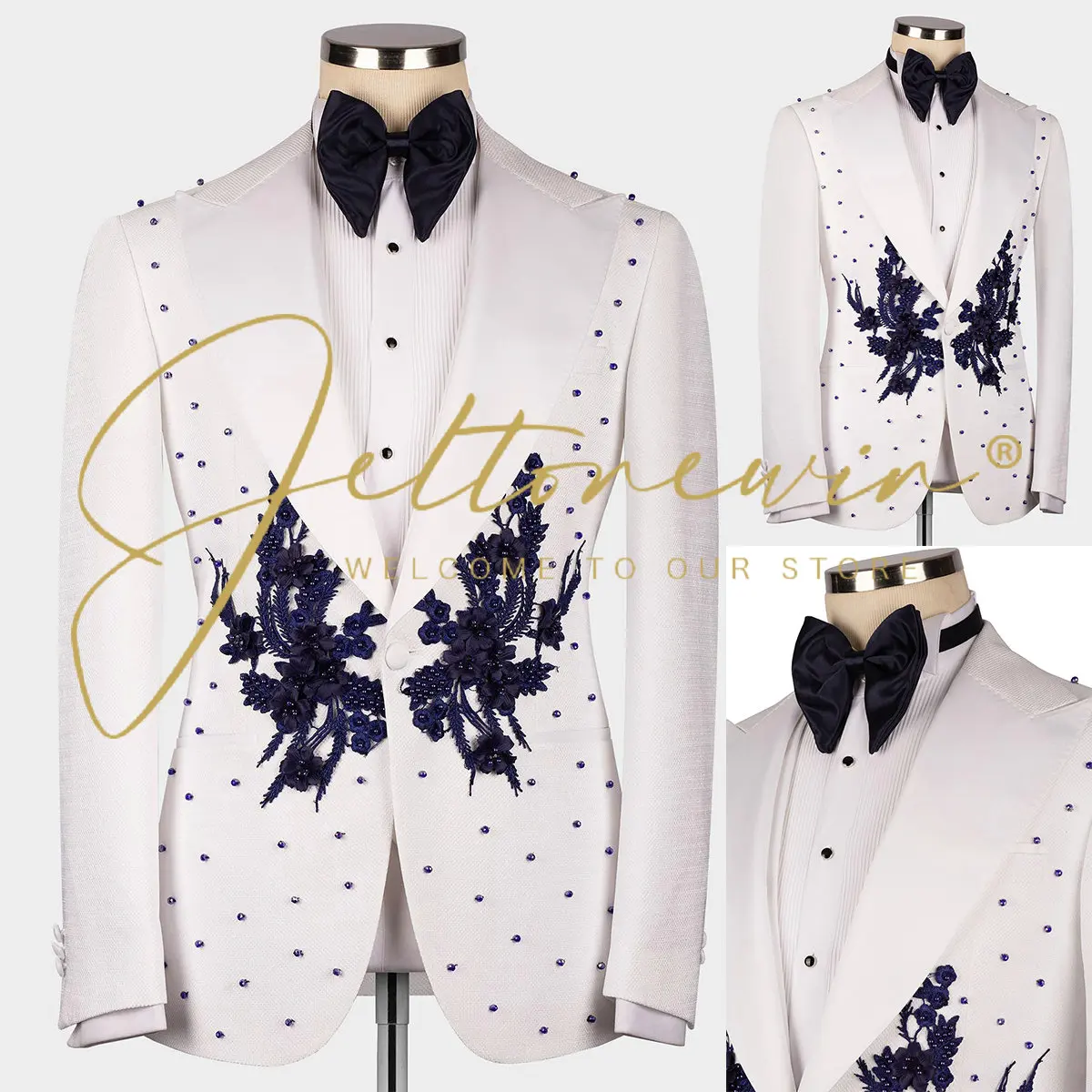 Men Slim Business Casual Suits Dress Suit 2-piece Set Jacket Pants Male Wedding Groom Blazer Coat Trousers Costume Homme
Men Slim Business Casual Suits Dress Suit 2-piece Set Jacket Pants Male Wedding Groom Blazer Coat Trousers Costume Homme