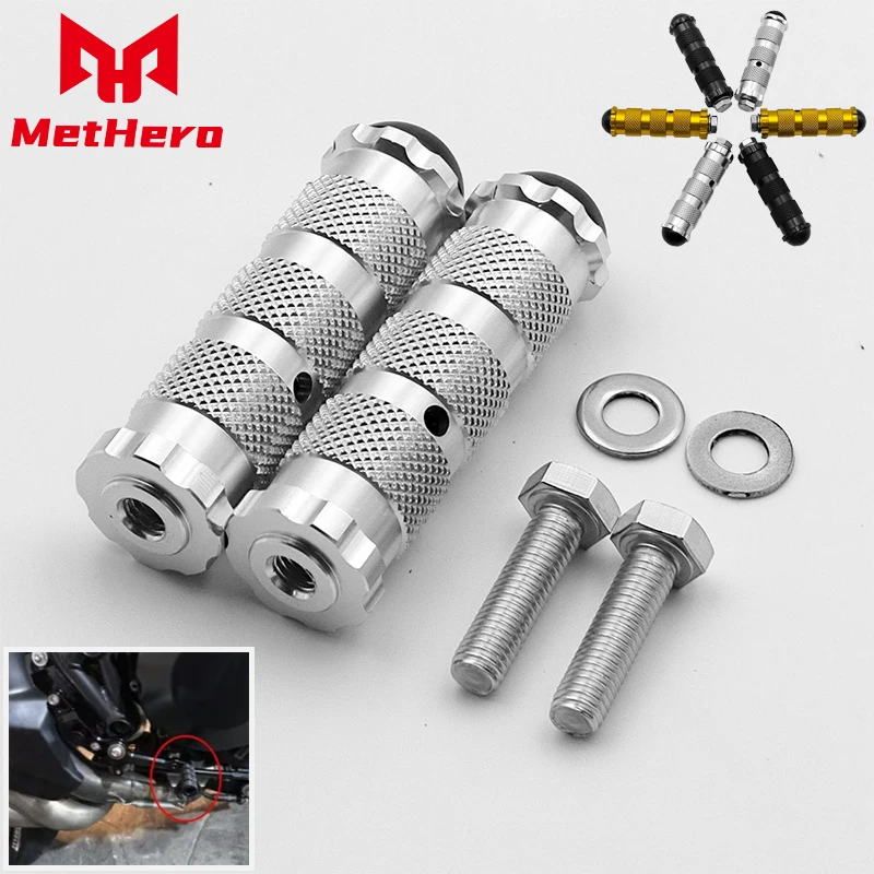 8MM Universal Footpegs Motorcycle Racing Rearset Rear Foot Rests Peg Pedals Fit For Suzuki Ducati Kawasaki Aprilia Honda Yamaha
8MM Universal Footpegs Motorcycle Racing Rearset Rear Foot Rests Peg Pedals Fit For Suzuki Ducati Kawasaki Aprilia Honda Yamaha