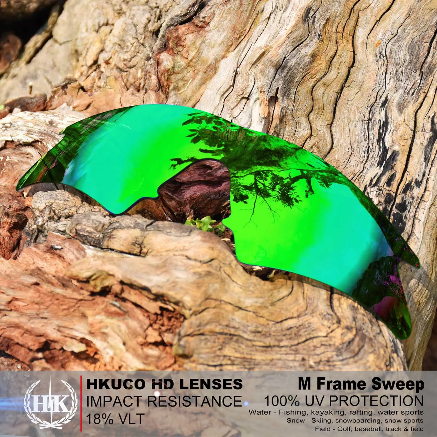 Hkuco Mens Replacement Lenses For M Frame Sweep Sunglasses Emerald Green Polarized
Hkuco Mens Replacement Lenses For M Frame Sweep Sunglasses Emerald Green Polarized
