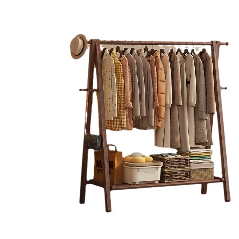 Solid wood hanger Floor hanging hanger Bedroom coat rack Household wooden hanging clothes rack Indoor simple drying rack
Solid wood hanger Floor hanging hanger Bedroom coat rack Household wooden hanging clothes rack Indoor simple drying rack