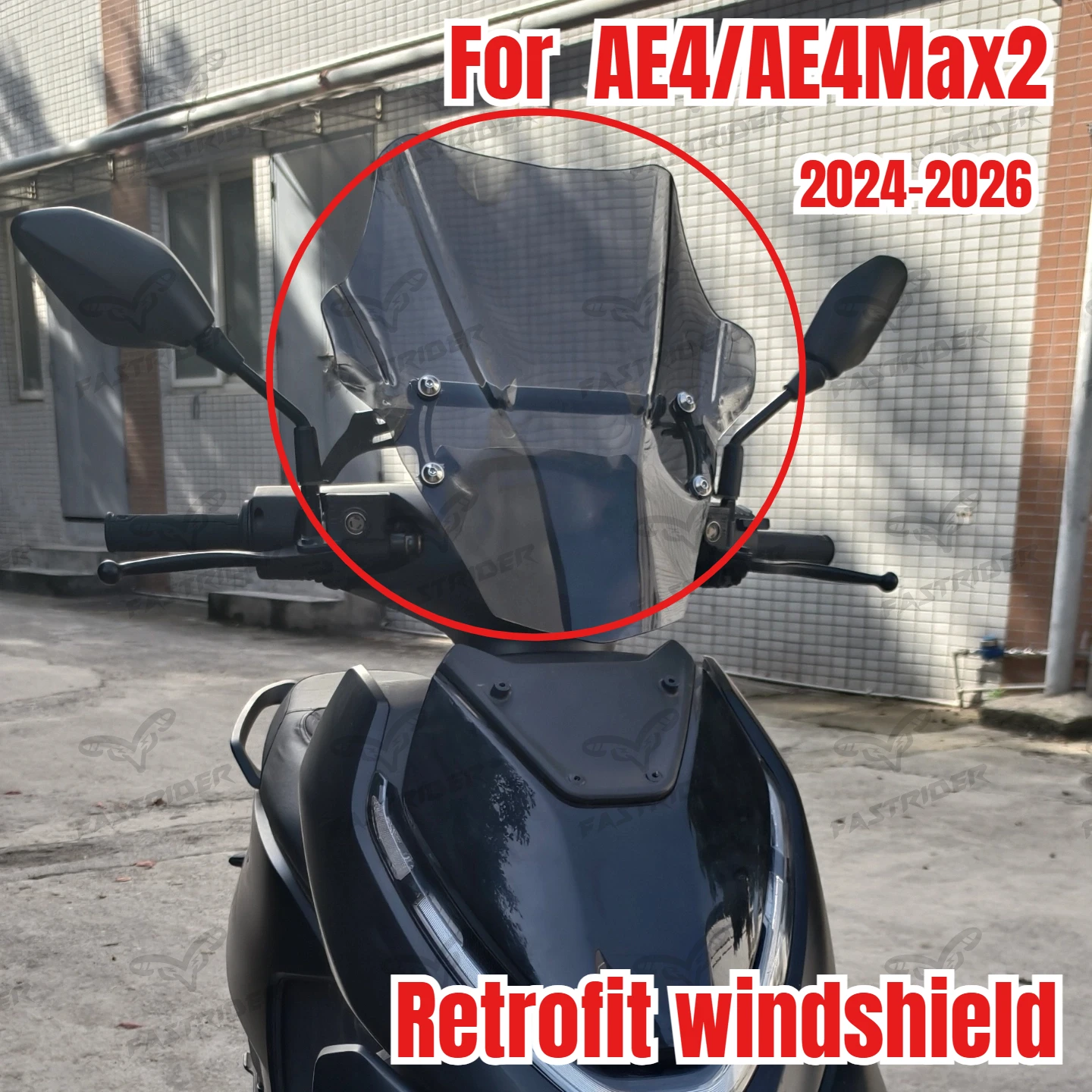 Suitable for 2024-2026 AE4/AE4Max2 Competitive Windshield Heightened Modified Windshield Accessories
Suitable for 2024-2026 AE4/AE4Max2 Competitive Windshield Heightened Modified Windshield Accessories