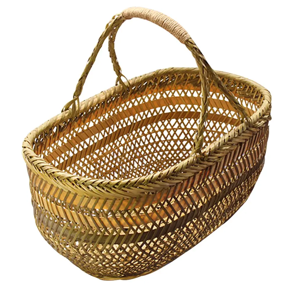 Bamboo Shopping Basket Wicker Kitchen Baskets for Fruit Vegetable Storage Eggs Holder Multifunction Bins Khaki Harvest Storage
Bamboo Shopping Basket Wicker Kitchen Baskets for Fruit Vegetable Storage Eggs Holder Multifunction Bins Khaki Harvest Storage