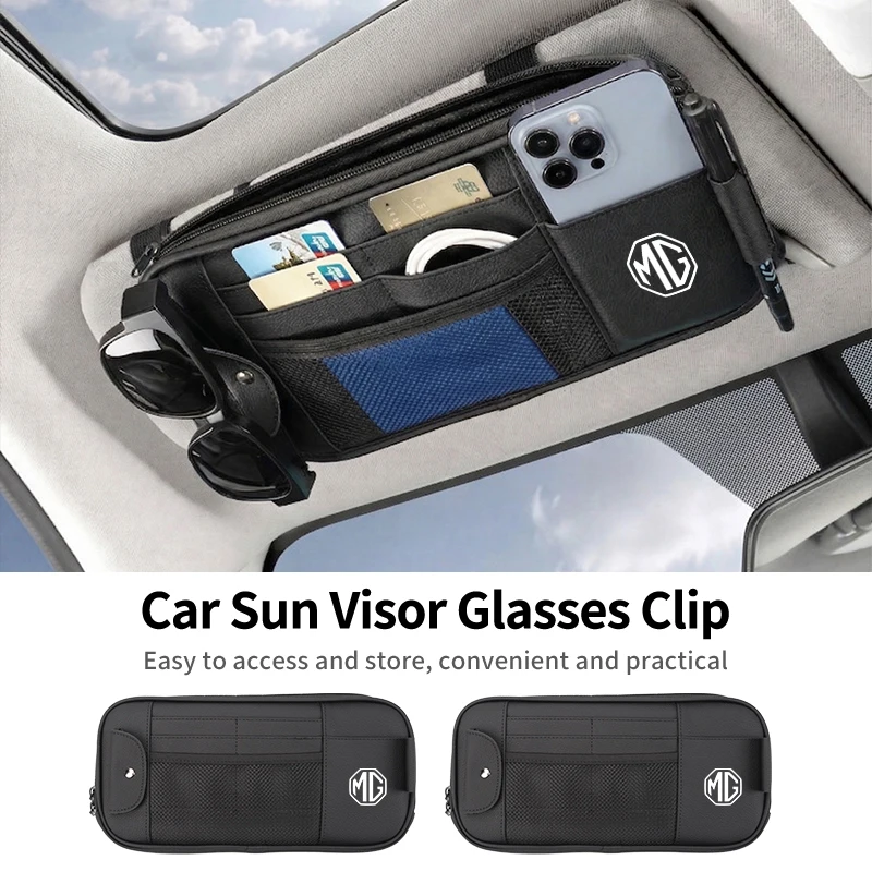 Car Sun Visor Organizer Sunglasses Holder Card Clip Bag Accessories For Morris Garages MG 6 3 5 7 TF ZR ZS HS GS GT Hector RX5 R
Car Sun Visor Organizer Sunglasses Holder Card Clip Bag Accessories For Morris Garages MG 6 3 5 7 TF ZR ZS HS GS GT Hector RX5 R