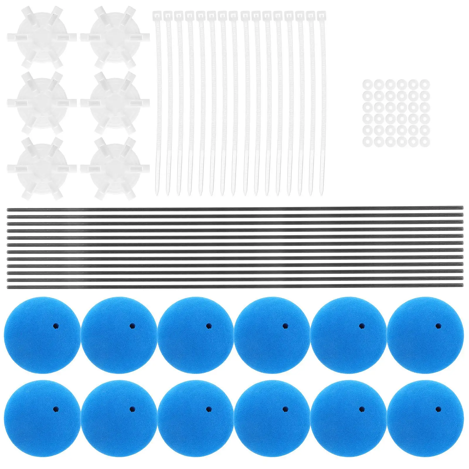 3 Sets RC Airplane Helicopter Accessories Blue Frame Sponge Ball Kit Landing Gear Blades Set Kids Flying Toy Remote Control
3 Sets RC Airplane Helicopter Accessories Blue Frame Sponge Ball Kit Landing Gear Blades Set Kids Flying Toy Remote Control