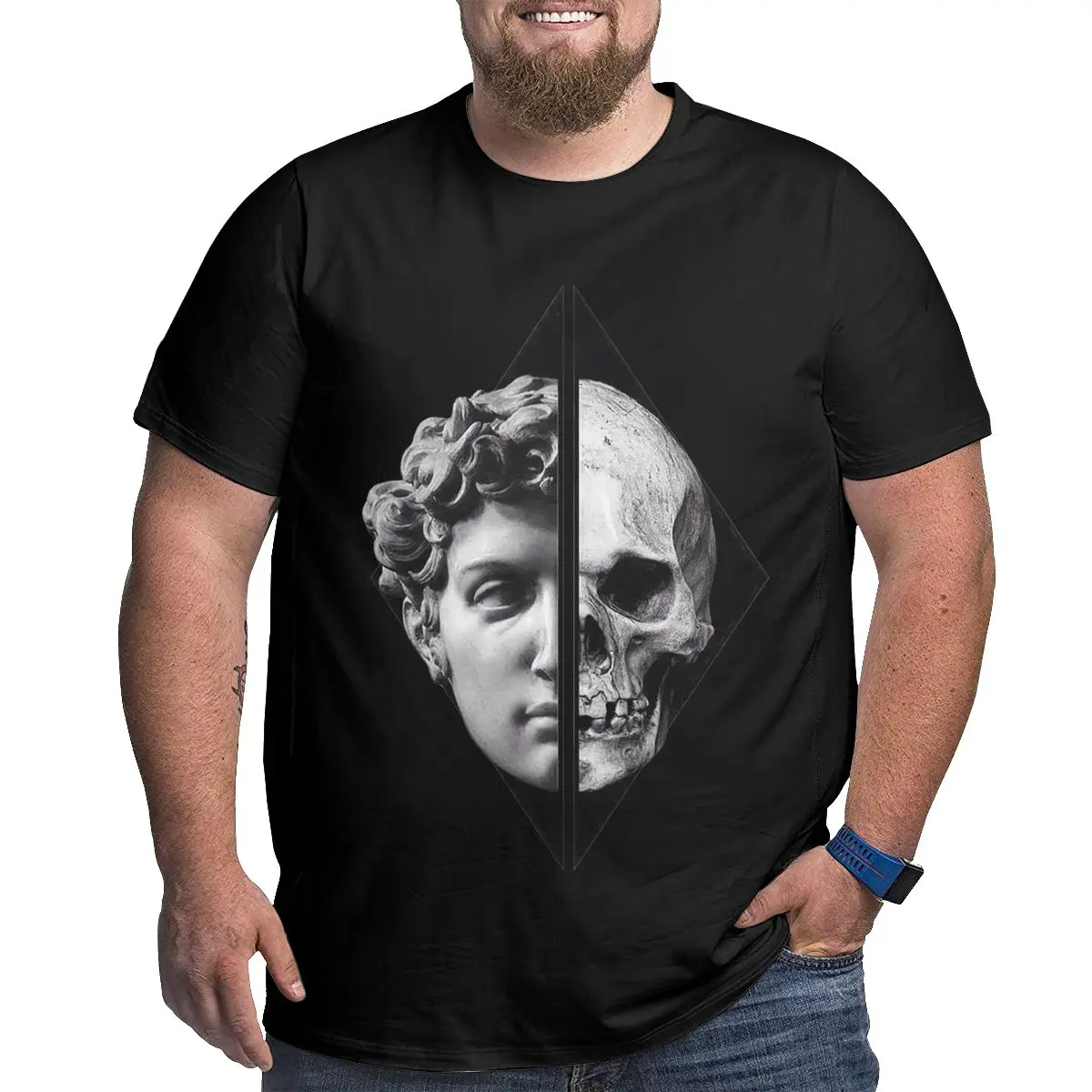 Funny Skeleton Graphic T Shirts Plus Size T-shirts for Big and Tall Man Cotton Short Sleeve Top Tees Oversize Novelty T-Shirt
Funny Skeleton Graphic T Shirts Plus Size T-shirts for Big and Tall Man Cotton Short Sleeve Top Tees Oversize Novelty T-Shirt
