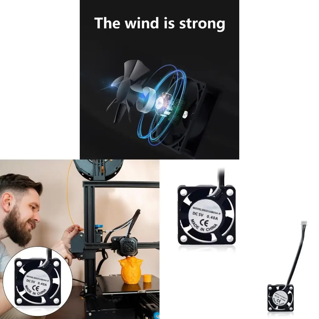 R53C 2510 Cooling Fan 5V/0.4A Powerful Output Enhances Heat Dissipation in Computers and Servers Radiator
R53C 2510 Cooling Fan 5V/0.4A Powerful Output Enhances Heat Dissipation in Computers and Servers Radiator