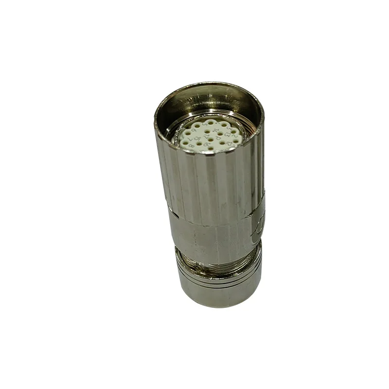 M23 Coding Connector 623 Signal Aviation Plug Servo Motor Connector 17 Core Female Head Thread ASTA
M23 Coding Connector 623 Signal Aviation Plug Servo Motor Connector 17 Core Female Head Thread ASTA