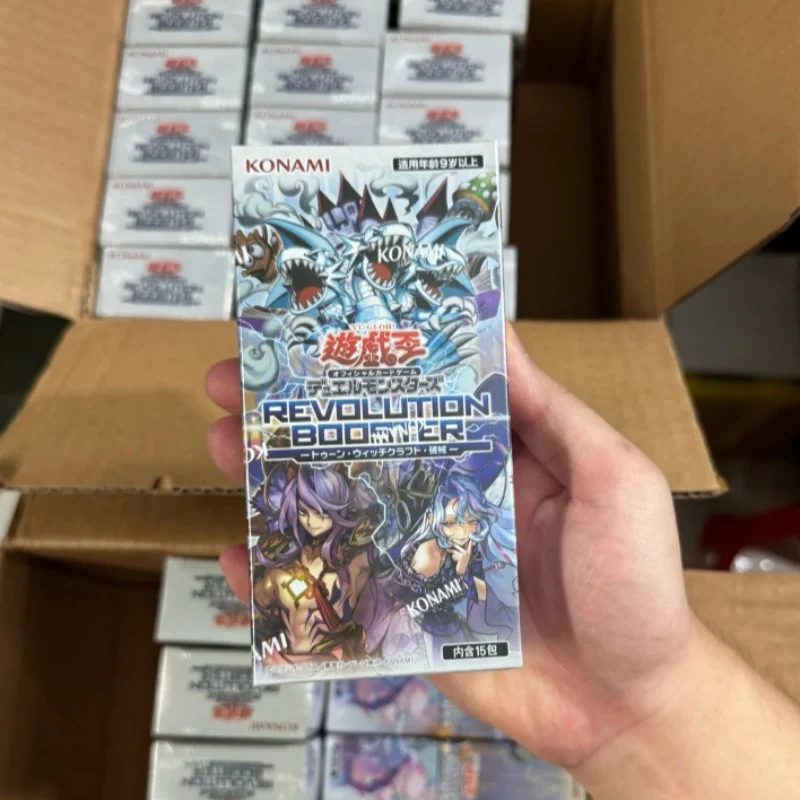 2026 New Yu-Gi-Oh! Rv01 Japanese Version Booster Box Revolution Pack Original Language Collectible Card Game Toy Gift
2026 New Yu-Gi-Oh! Rv01 Japanese Version Booster Box Revolution Pack Original Language Collectible Card Game Toy Gift