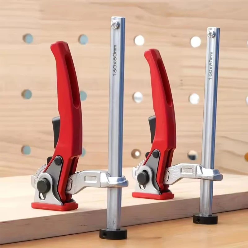 2pc 19/20MM Woodworking Hold Down Clamp Hole Tool Ratc Ratcheting Table Clamp Machinery Accessories Desktop Quick Press
2pc 19/20MM Woodworking Hold Down Clamp Hole Tool Ratc Ratcheting Table Clamp Machinery Accessories Desktop Quick Press