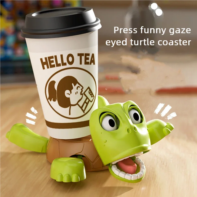 New Creative Funny Frightened Stared Turtle Coaster Drink Coasters Table Ornaments Kettle Mat Tea Coaster Desktop Decoration
New Creative Funny Frightened Stared Turtle Coaster Drink Coasters Table Ornaments Kettle Mat Tea Coaster Desktop Decoration