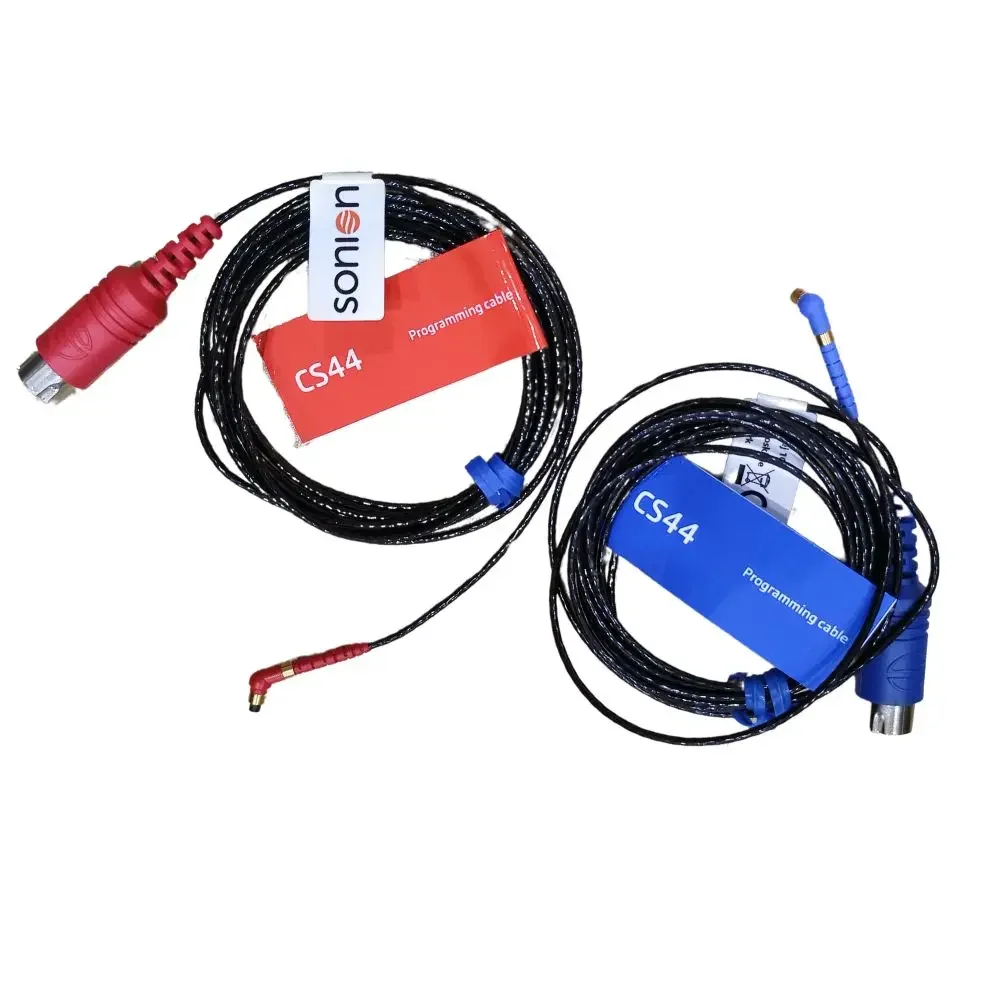 Sonion CS44 Programming Cables Signia/Resound/Oticon BTE Digital Hearing Aid Hearing Aids Programming Cable
Sonion CS44 Programming Cables Signia/Resound/Oticon BTE Digital Hearing Aid Hearing Aids Programming Cable