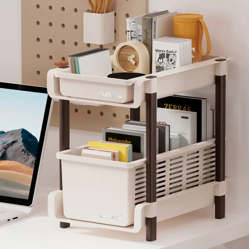 Nice Desktop Storage Rack Movable Multi-storey Bookshelf Trolley Bathroom Shelf Kitchen Organizer Cart With Wheels Snack Storage
Nice Desktop Storage Rack Movable Multi-storey Bookshelf Trolley Bathroom Shelf Kitchen Organizer Cart With Wheels Snack Storage