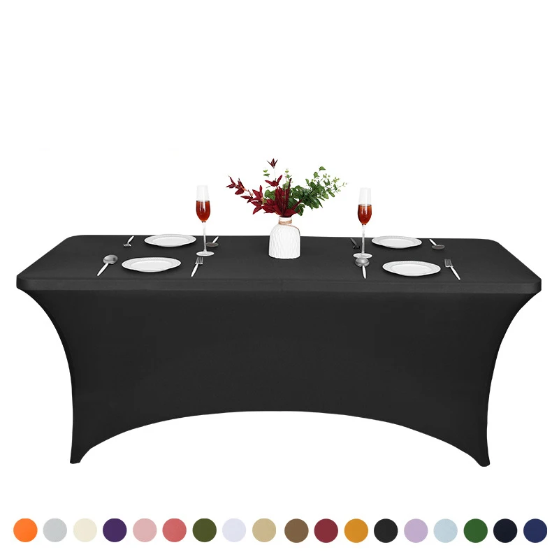 High Stretch Solid Color Tablecloth Wedding Party Beauty Massage Elastic Hotel Birthday Table Cover Rectangular Table Cloth
High Stretch Solid Color Tablecloth Wedding Party Beauty Massage Elastic Hotel Birthday Table Cover Rectangular Table Cloth