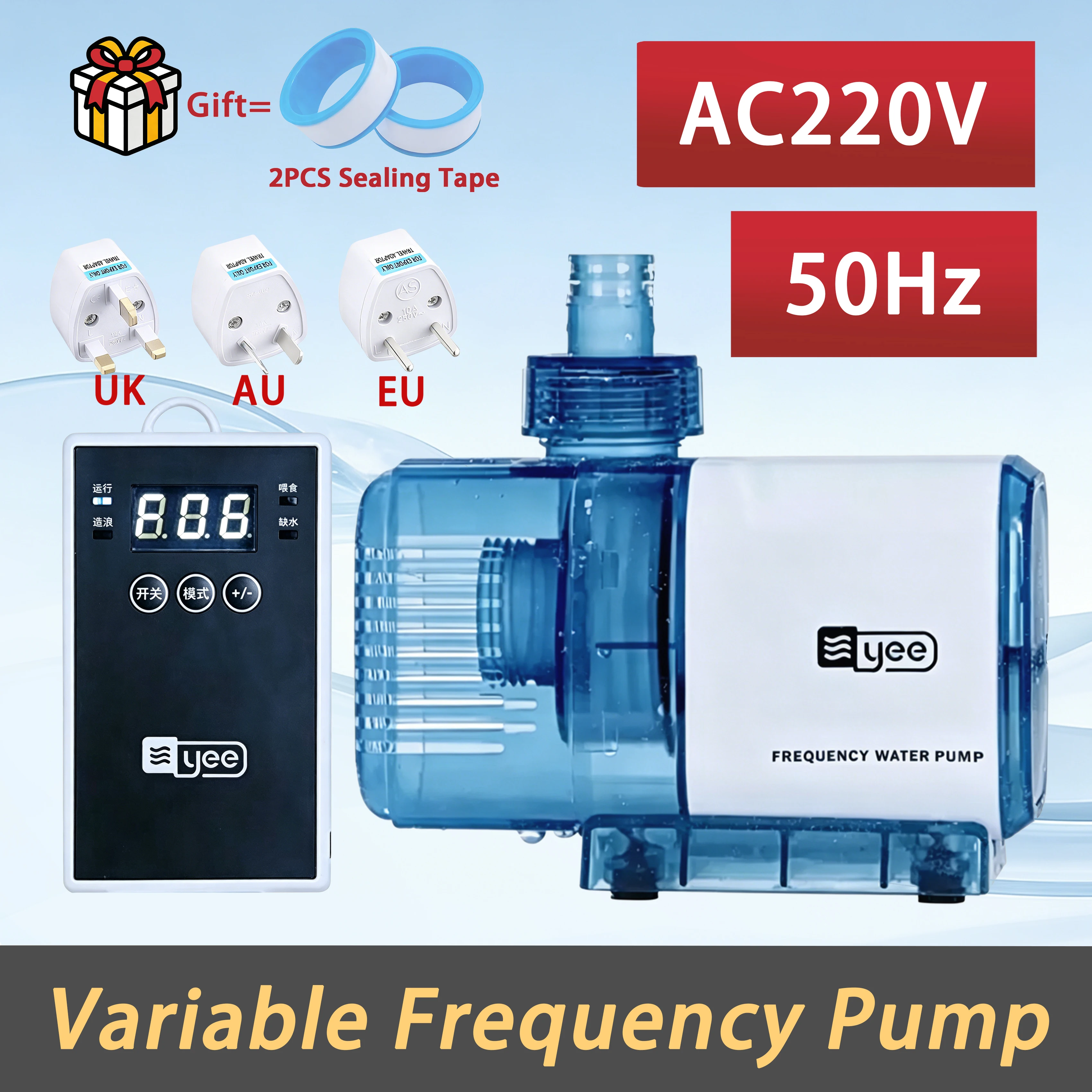 Aquarium Circulation Filter Pump, Variable Frequency Water Pump, Fish Tank Submersible Pump, Ceramic Shaft Suction Pump
Aquarium Circulation Filter Pump, Variable Frequency Water Pump, Fish Tank Submersible Pump, Ceramic Shaft Suction Pump