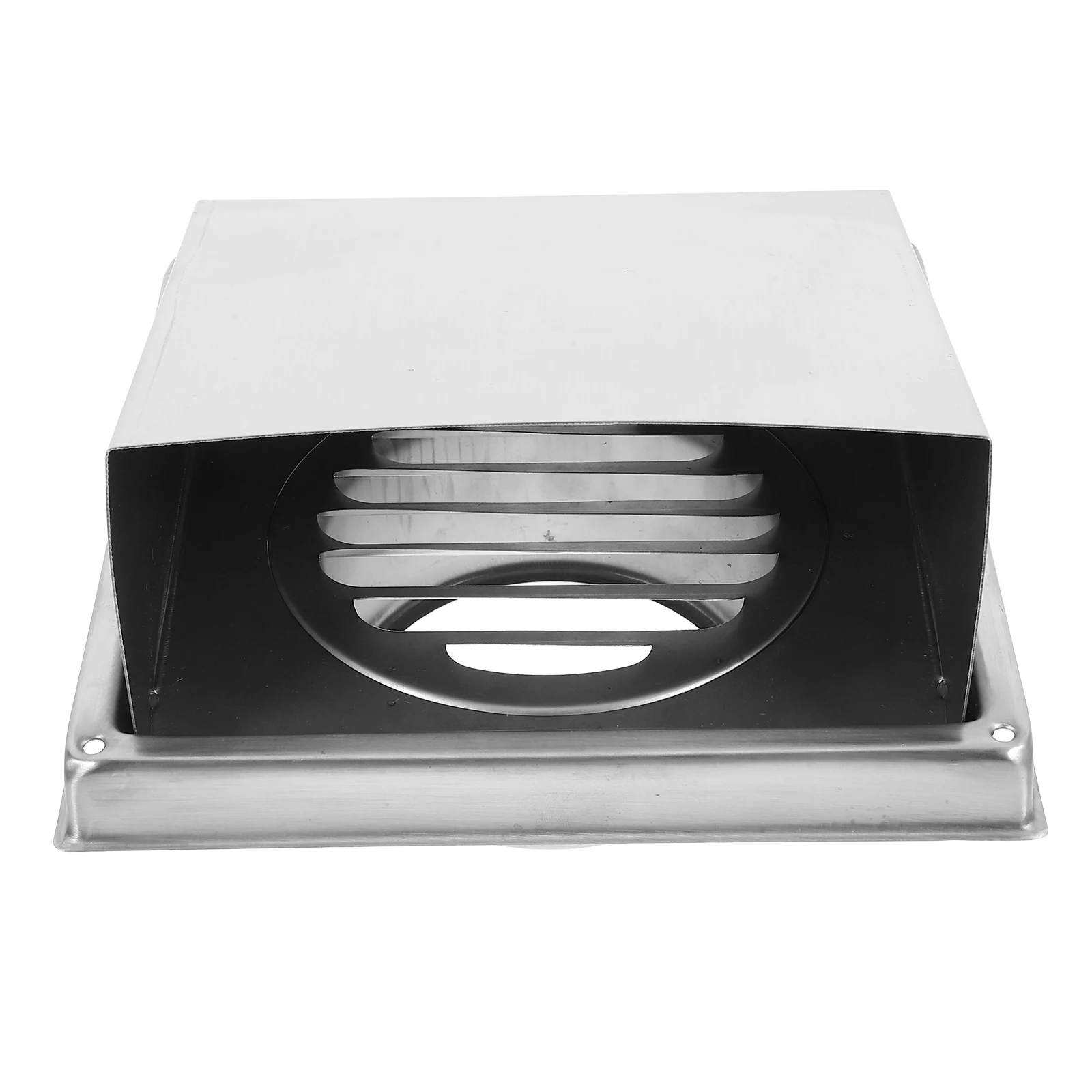 Stainless Steel Square Dryer Vent Cover Weatherproof Exhaust Hood for Kitchen Bathroom Exterior Walls RV Silver 304 
Stainless Steel Square Dryer Vent Cover Weatherproof Exhaust Hood for Kitchen Bathroom Exterior Walls RV Silver 304