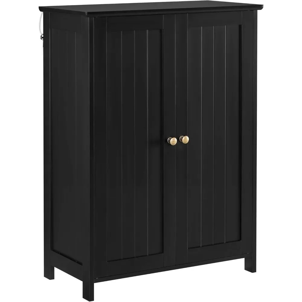Bathroom Floor Cabinet, Modern Storage Freestanding Organizer Cabinet with Adjustable Shelves & Double Doors, 3-Tier Home Living
Bathroom Floor Cabinet, Modern Storage Freestanding Organizer Cabinet with Adjustable Shelves & Double Doors, 3-Tier Home Living