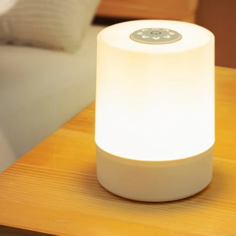 Touch Bedside Table Lamp, Changing Dimmable Table Lamp, Night Light for,3 s LED Lamp with Warm Lights, USB Rechargeable, Bedsid
Touch Bedside Table Lamp, Changing Dimmable Table Lamp, Night Light for,3 s LED Lamp with Warm Lights, USB Rechargeable, Bedsid