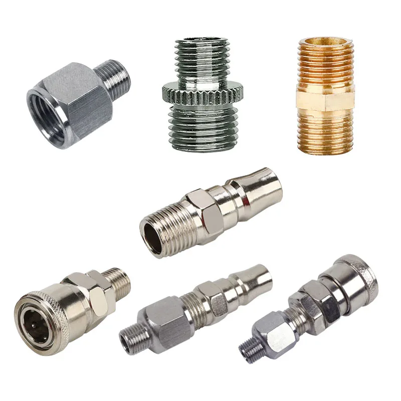 Pneumatic accessories Air compressor adapter air pipe connection Airbrush hose joint coupler connecting air pump joint accessor
Pneumatic accessories Air compressor adapter air pipe connection Airbrush hose joint coupler connecting air pump joint accessor