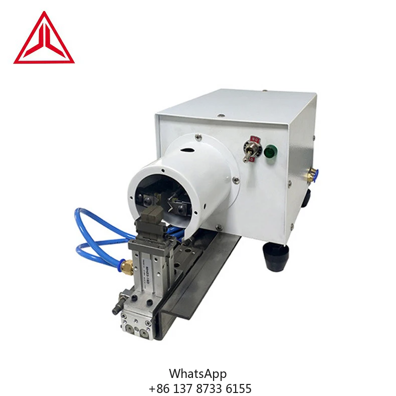 Semi-Automatic Pneumatic Cable Stripping Twisting Machine For Cable Manufacturing Equipment 
Semi-Automatic Pneumatic Cable Stripping Twisting Machine For Cable Manufacturing Equipment